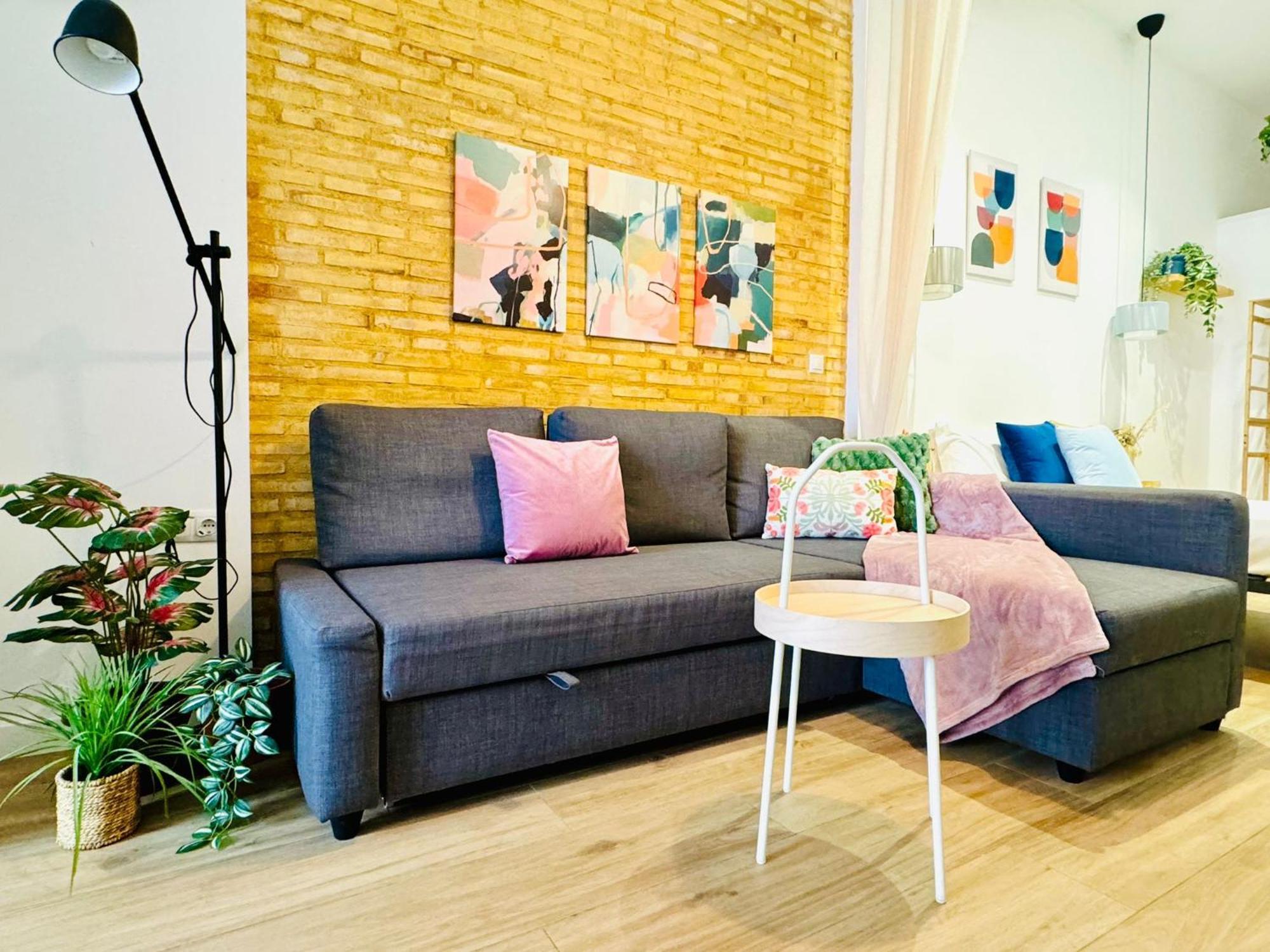Relaxing Beachside Cabanyal Loft Valencia Kültér fotó