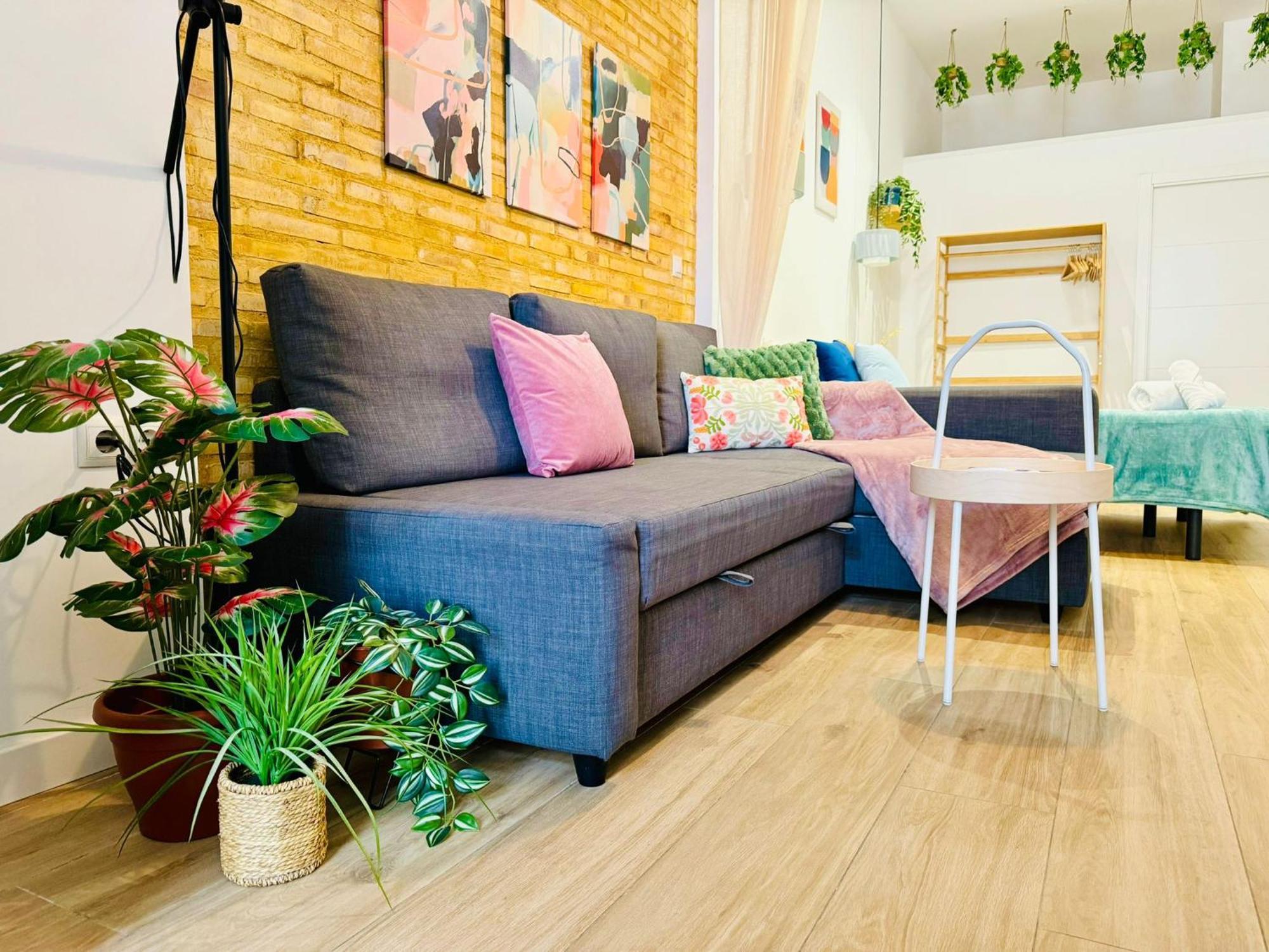 Relaxing Beachside Cabanyal Loft Valencia Kültér fotó