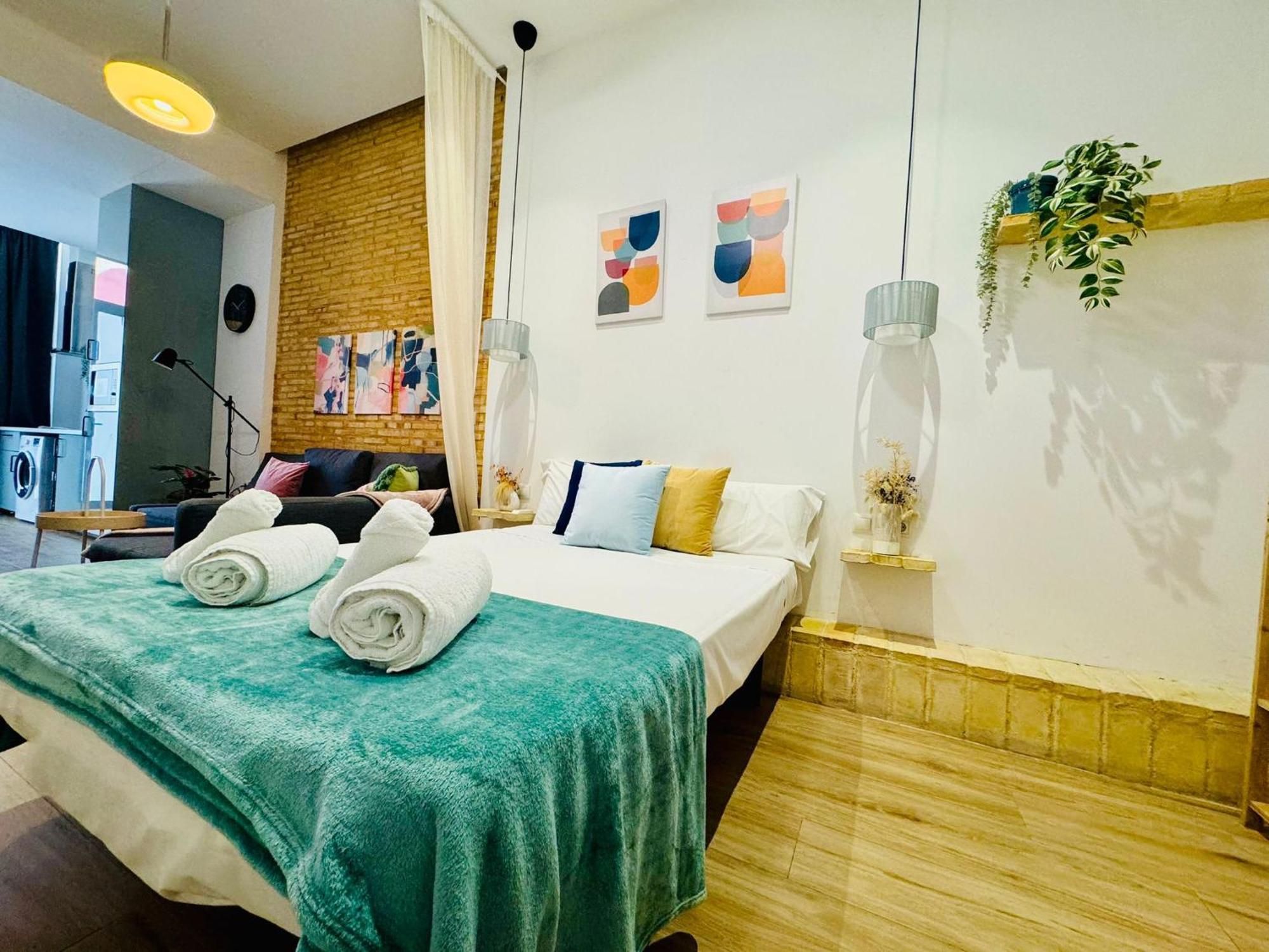 Relaxing Beachside Cabanyal Loft Valencia Kültér fotó