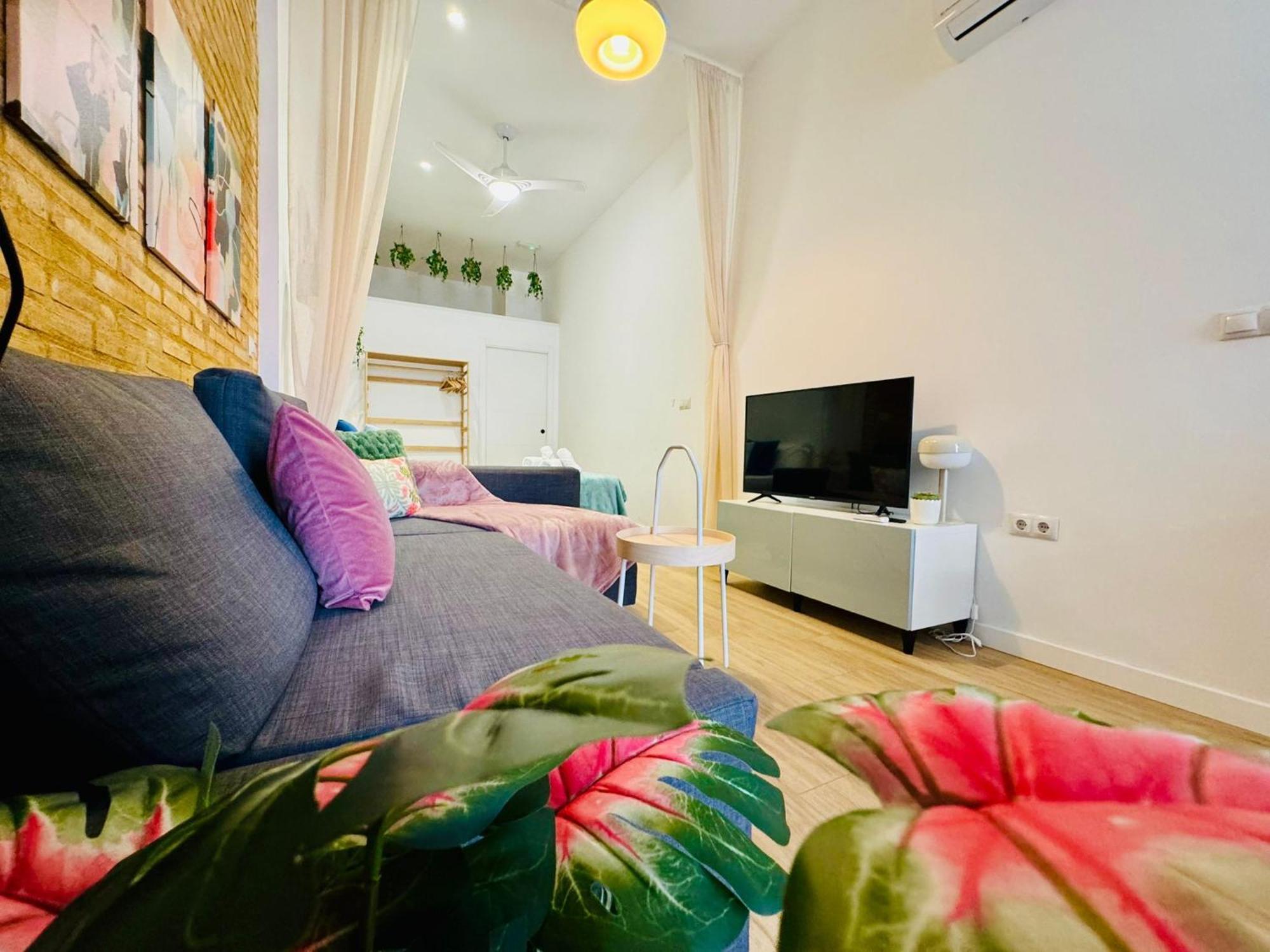 Relaxing Beachside Cabanyal Loft Valencia Kültér fotó